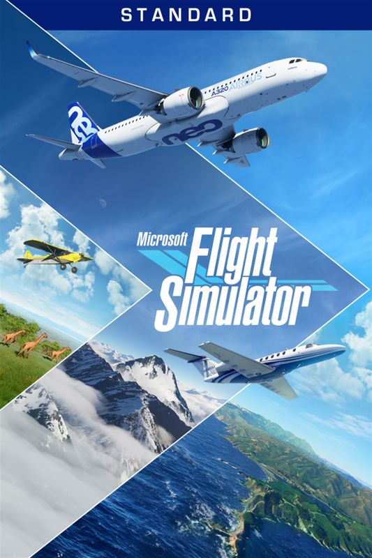 Microsoft Flight Simulator box art for Xbox Series X